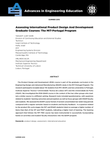 Assessing International Product Design And Development