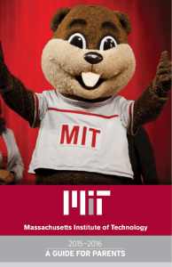 MIT 2015-2016 Guide for Parents