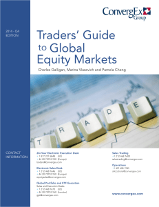 Traders' Guide Global Equity Markets