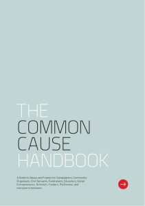 THE COMMON CAUSE HANDBOOK