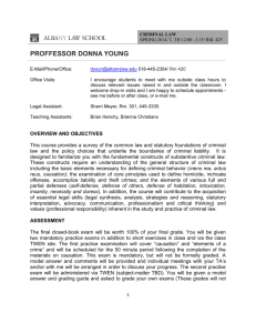 proffessor donna young