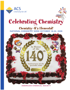 Chemistry—it's Elemental! - American Chemical Society