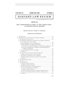 article - Harvard Law Review