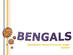 Beneficiary General Account Ledger System