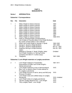 MS-1 PART II Manuscripts - Wright State University Libraries