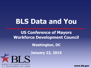 BLS Data and You - U.S. Conference of Mayors