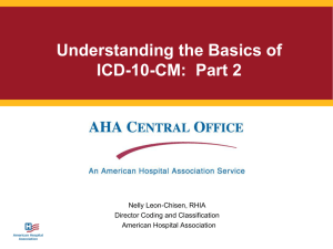Understanding the Basics of ICD-10-CM: Part 2