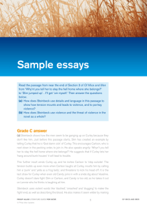 Sample essays - The Student Room