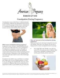 Constipation During Pregnancy - American Pregnancy Association