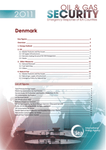 Oil and Gas Security: Denmark 2011 update
