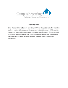 Campus Reporting