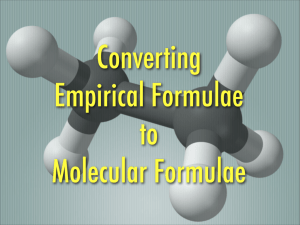 molecular formula is C4H10 - empirical formula is C2H5
