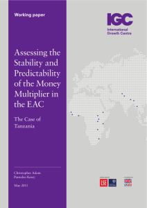 Assessing the Stability and Predictability of the Money Multiplier in