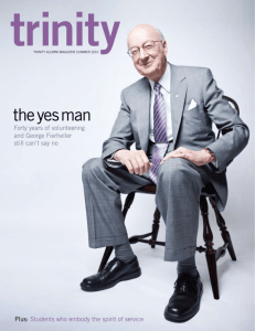 the yes man - Trinity College