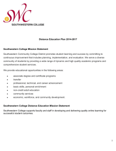 Draft DE PLan Southwestern College Collaborative Edit.docx