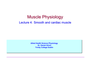 I. Smooth muscle - Trinity College Dublin