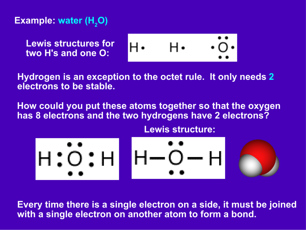 single oxygen lewis structure