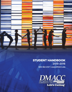 student handbook - Des Moines Area Community College
