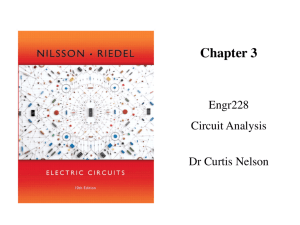 Chapter 3 (Simple Resistive Circuits)