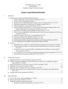 Policies and Procedures Manual