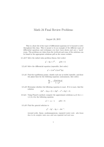 Math 24 Final Review Problems
