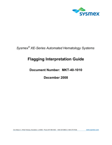 Flagging Interpretation Guide