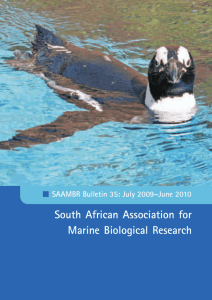 SAAM South African Association for Marine Biological Research