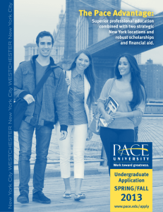 The Pace Advantage - International Education Service