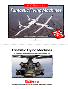 Fantastic Flying Machines