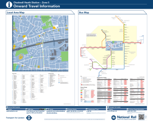 Local Area Map Bus Map - National Rail Enquiries