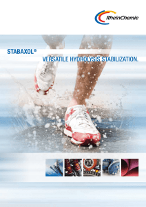 Stabaxol® VERSATILE HYDROLYSIS