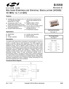 10 MHZ TO 1.4 GHZ