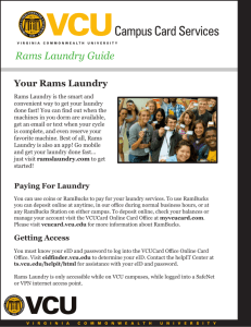 Rams Laundry Guide