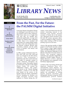 LIBRARY NEWS