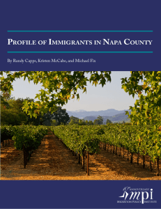 Profile of Immigrants in Napa County