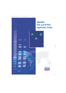 QIAGEN PCR and RT-PCR Application Guide