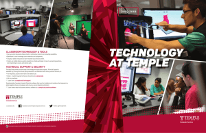 Technology at Temple