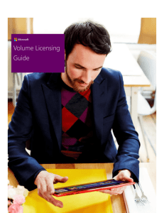 Volume Licensing Guide - Wersje Microsoft SQL Server 2014