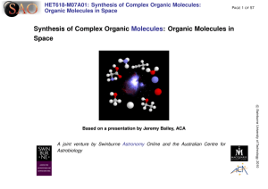 Synthesis of Complex Organic Molecules