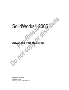 Advanced Part Modeling.book