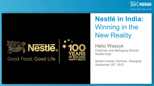Slide 0 - Nestlé