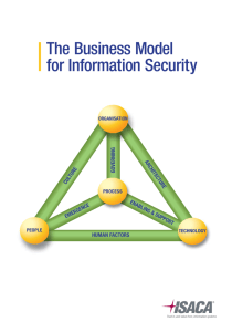 The Business Model for Information Security