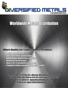 Worldwide Metals Distribution