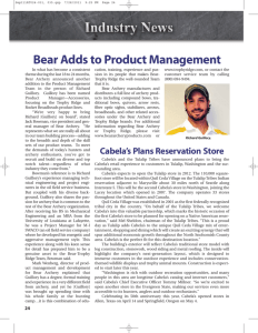 Bear Adds to Product Management