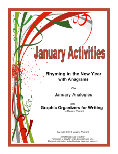 Rhyming in the New Year - Taking Grades Publishing Company