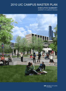 2010 uic campus master plan - The University of Illinois Board of