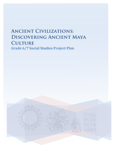 Ancient Civilizations: Discovering Ancient Maya Culture