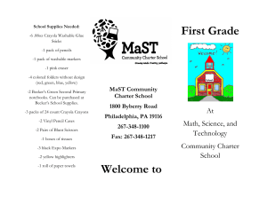 First Grade - MaST Community Charter School