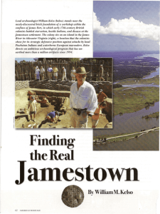 Finding the Real Jamestown