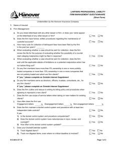 aip firm management questionnaire